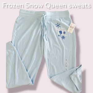 Disney's Frozen Elsa Comfort Loungewear Sweatpants Joggers Casual